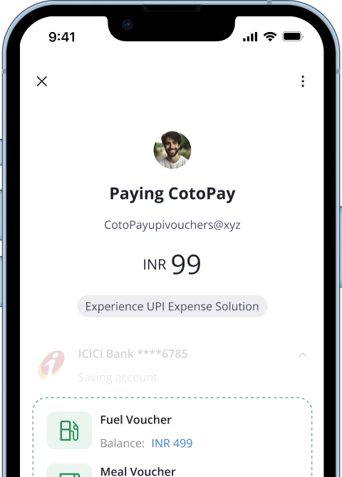 Background for Cotopay UPI Digital Voucher