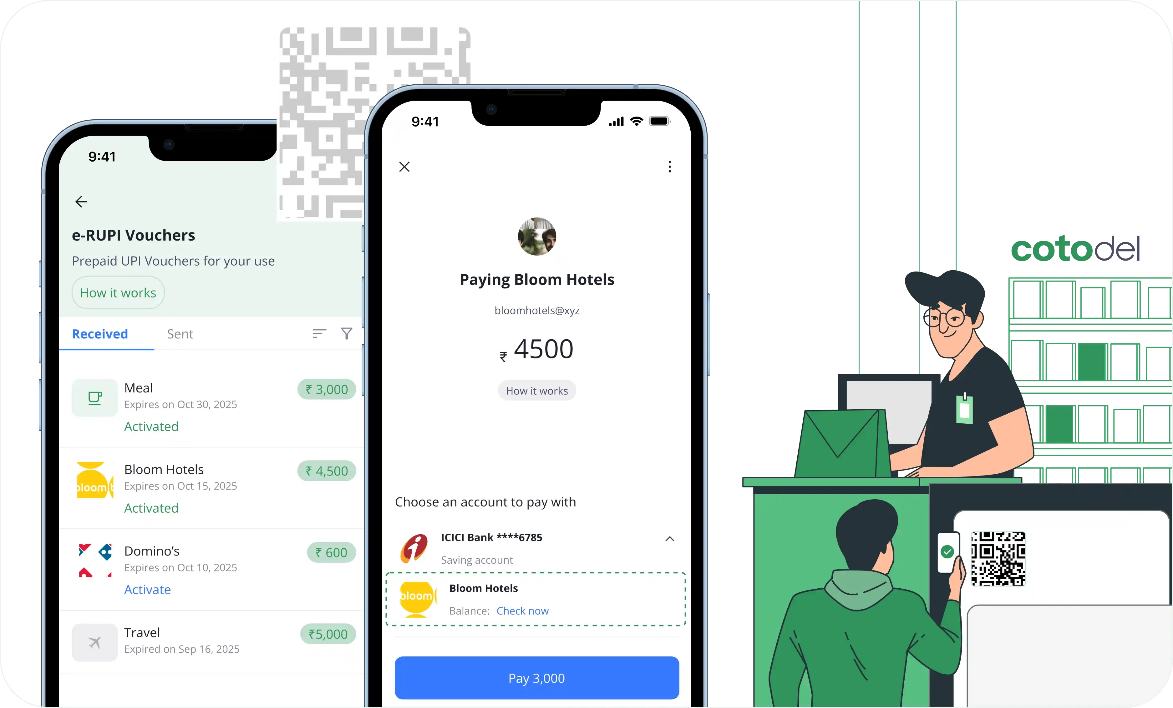 UPI Digital voucher for Business spends